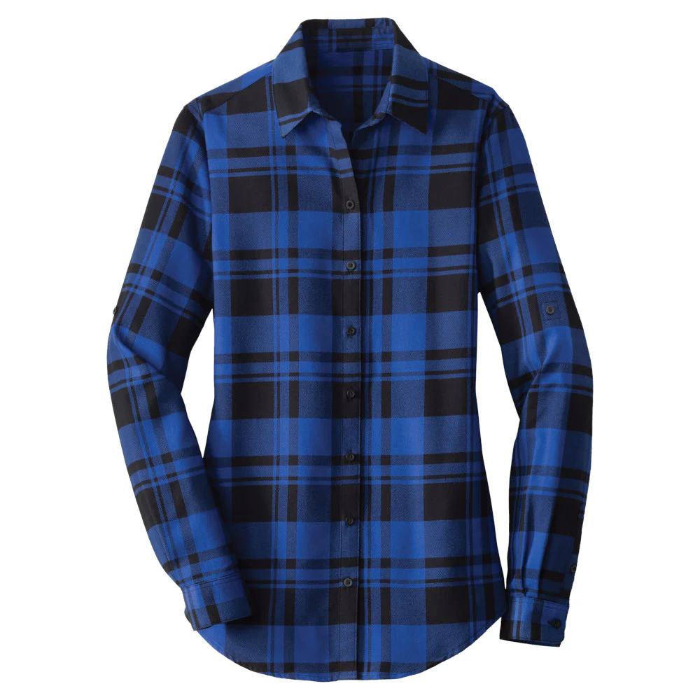 Willie Crystal Portrait Ladies Flannel Tunic - Image 4